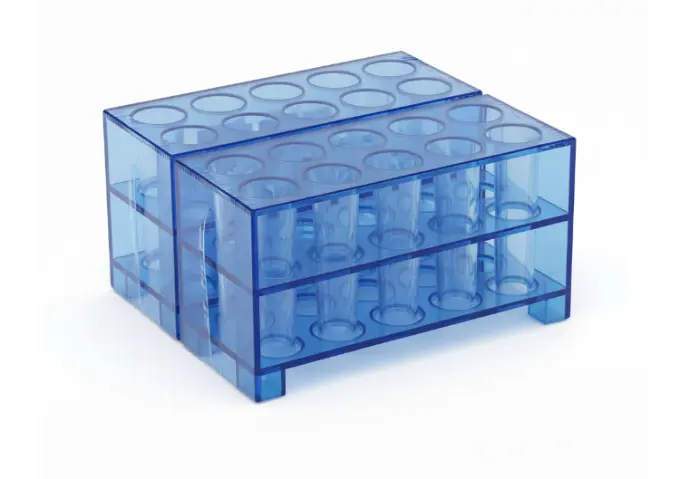 1 x 15ml tube holder, pack of 2